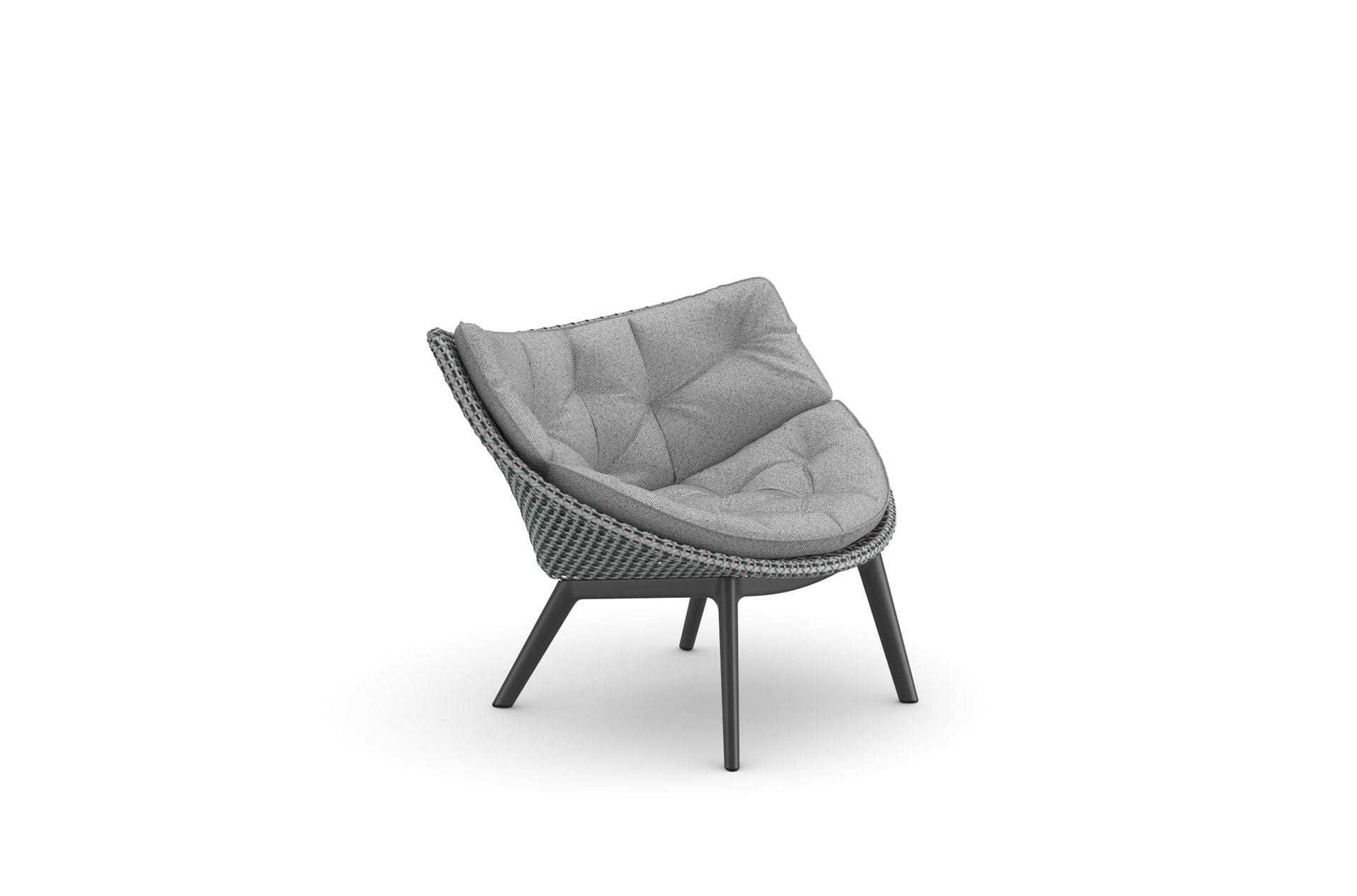 DEDON MBRACE ALU Lounge chair baltic nori