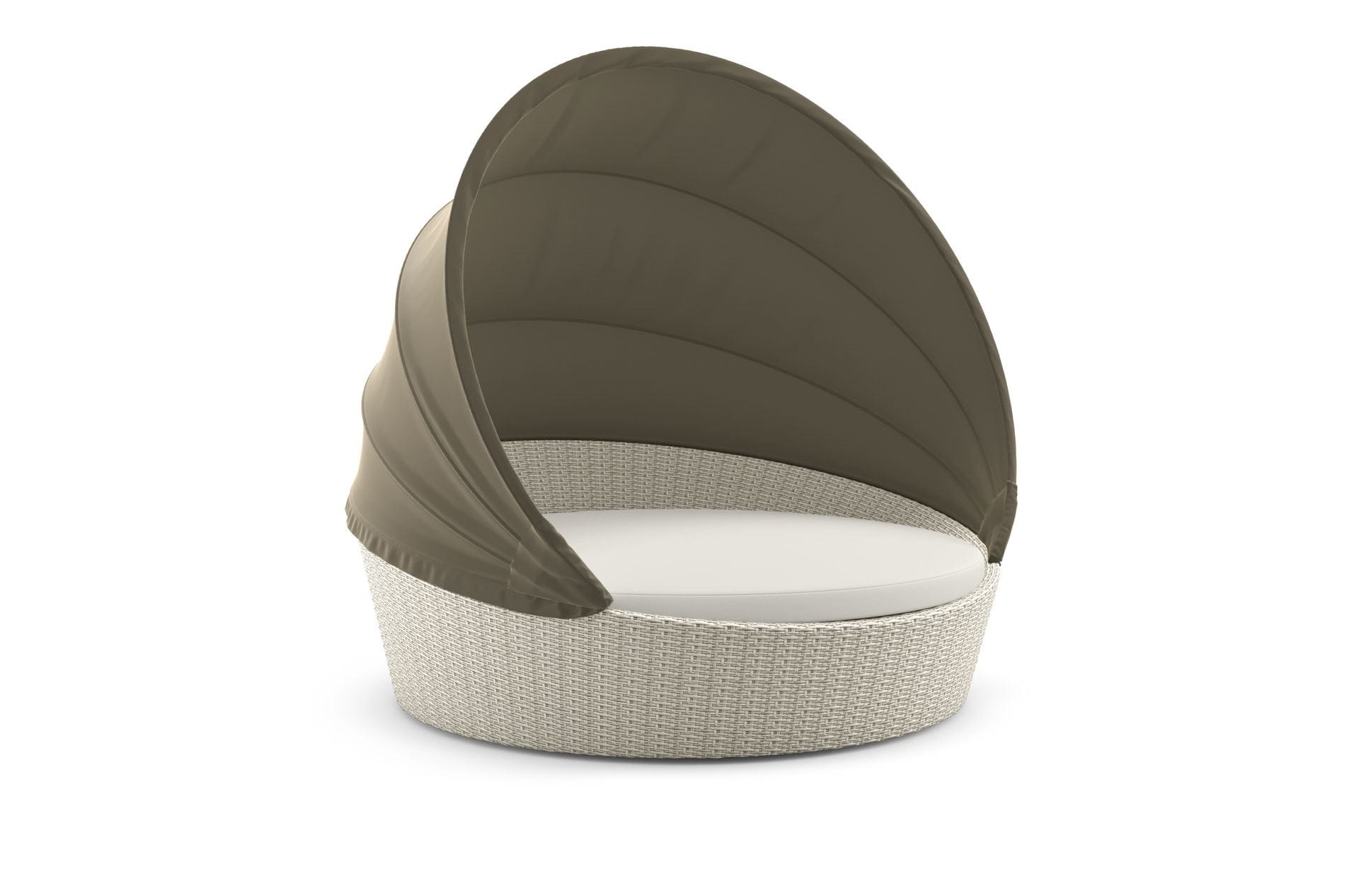 Orbit XXL in Accona with taupe canopy